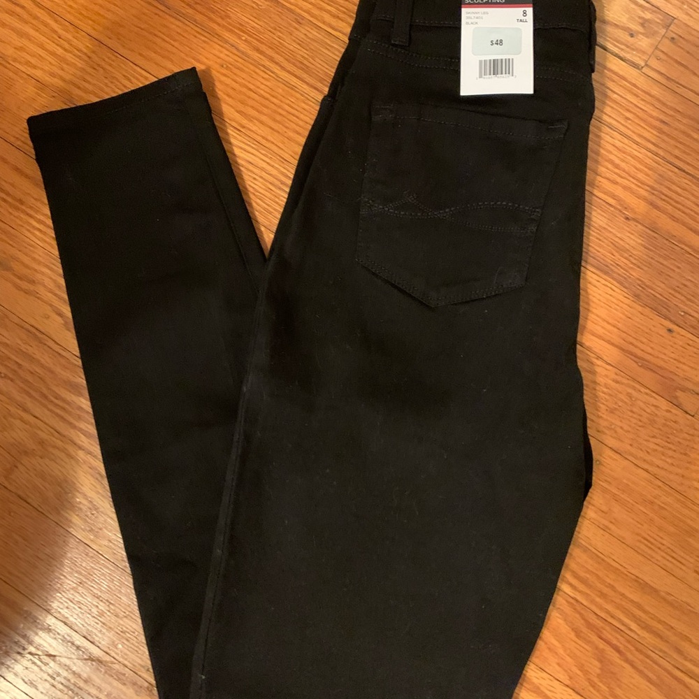NWT Black Lee Jeans 8